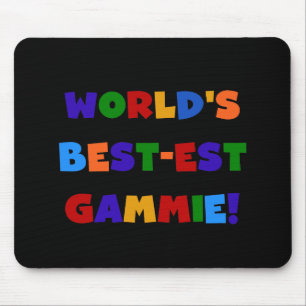 Helle Geschenke des Gut-est Gammie der Welt Farb Mousepad