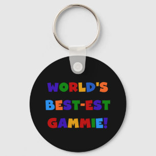 Helle Geschenke des Gut-est Gammie der Welt Farb Schlüsselanhänger
