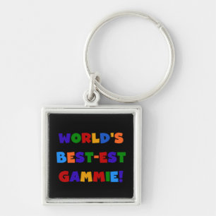 Helle Geschenke des Gut-est Gammie der Welt Farb Schlüsselanhänger