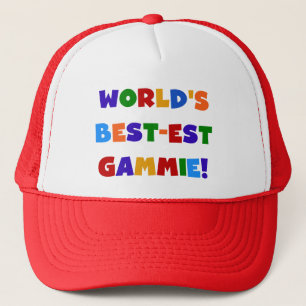 Helle Geschenke des Gut-est Gammie der Welt Farb Truckerkappe