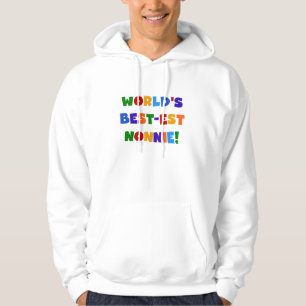 Helle Geschenke des Gut-est Nonnie der Welt Farb Hoodie