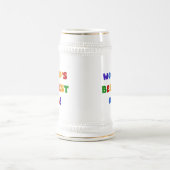 Helle Geschenke des Gut-est Opa der Welt Farb Bierglas (Mittel)