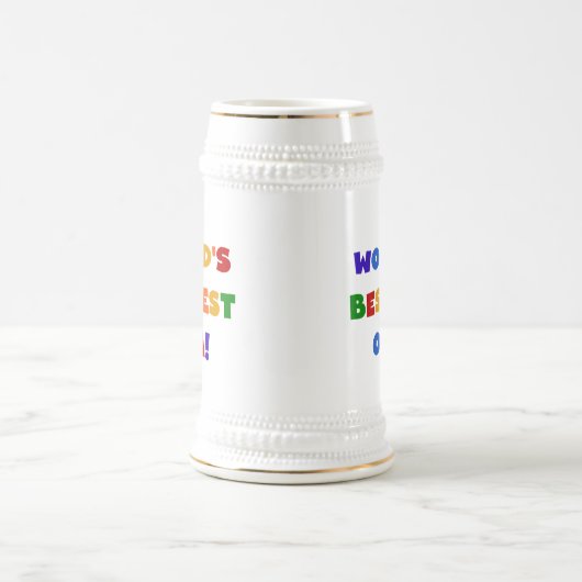 Helle Geschenke des Gut-est Opa der Welt Farb Bierglas (Mittel)