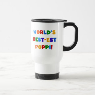 Helle Geschenke des Gut-est Poppi der Welt Farb Reisebecher