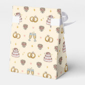 Helle Geschenkschachteln für Eheringe (Rückseite)