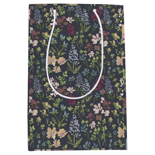 Helle Geschenktüte mit Doodles (Vorderseite)