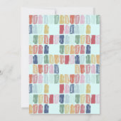 Helle gestrichene Juwelen: bewegende Ankündigung (Rückseite)