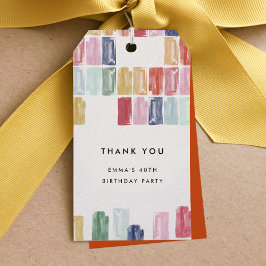 Helle gestrichene Juwelen Vielen Dank für Ihre Ges Geschenkanhänger