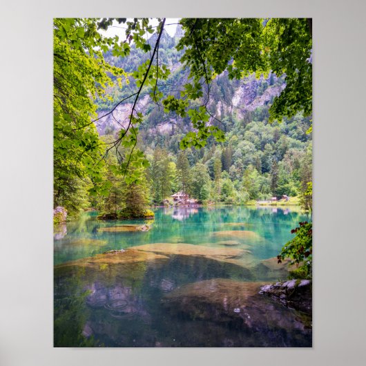 helle Gewässer Poster (Vorne)