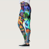 Helle Graffiti, urbanes Grafikdesign. Leggings (Links)