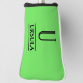 Helle Green Putter Golf Head Cover Golf Headcover (Rotieren 90)
