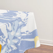 Helle, große Tablette Tischdecke (Beispiel)