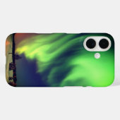 Helle grüne Alaskan Northern Lights Case-Mate iPhone Hülle (Rückseite (Horizontal))