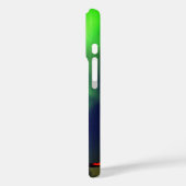 Helle grüne Alaskan Northern Lights Case-Mate iPhone Hülle (Rückseite / Links)