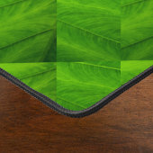 Helle grüne Blätter Naturmuster Abstrakt Schreibtischunterlage