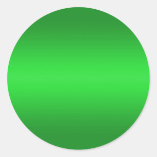 Helle grüne Farbe - Vorlage B für Smaragde Grüntön Runder Aufkleber
