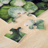 Helle grüne Fresh Brussels Sprossen Puzzle (Seite)