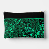 Helle Grüne Kosmetiktasche Zubehörtasche (Rückseite)