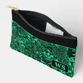 Helle Grüne Kosmetiktasche Zubehörtasche (Offen)