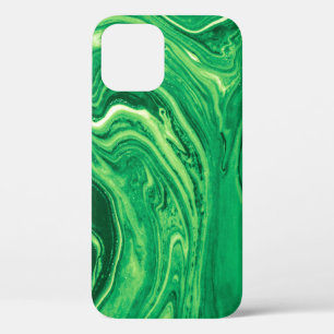 Helle grüne kreative gemischte Textildesign. Grung Case-Mate iPhone Hülle