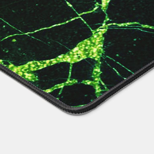 Helle grüne Marmor Schreibtischunterlage (Ecke)