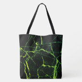 Helle grüne Marmor Tasche (Rückseite)