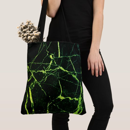 Helle grüne Marmor Tasche (Von Nahem)