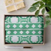 Helle grüne moderne Knochenintarsien-Dekupage-Papi Seidenpapier (Geschenk)