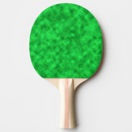 Helle Grüntöne erzeugen abstrakte Wolken-Kunst Tischtennis Schläger