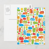 Helle Guinea Postkarte (Vorne/Hinten)