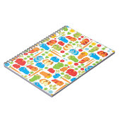 Helle Guinea Schweinepest Notizblock (Linke Seite)