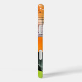 HELLE HALLOWEEN GRÜNE & ORANGE & LILA ABSTRAKT Case-Mate iPhone HÜLLE (Rückseite / Rechts)