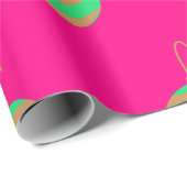 Helle Hand Gezeichnet Weihnachtsgeschenk Wrap Geschenkpapier (Rolleneckpunkt)