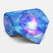 Helle Hand Krawatte (Gerollt)