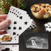 Helle Häuser Spielkarten (In Situ)