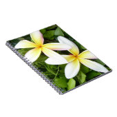 Helle hawaiianische Blume Foto Spiral Notebook Notizblock (Rechte Seite)