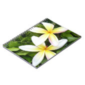 Helle hawaiianische Blume Foto Spiral Notebook Notizblock (Linke Seite)