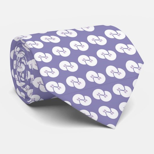 Helle Heder elegante Krawatte (Gerollt)