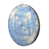 helle Himmelsfarben Dartscheibe (Vorderseite rechts)