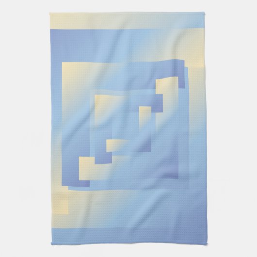 helle Himmelsfarben Handtuch (Vertikal)