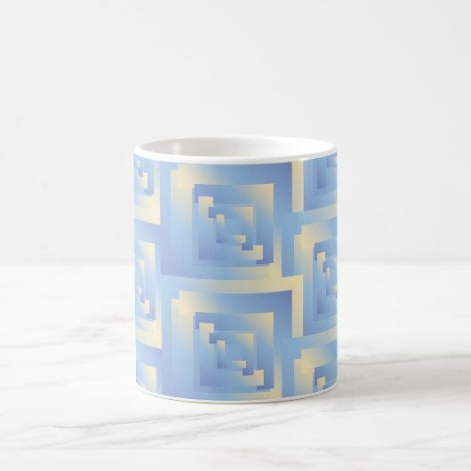 helle Himmelsfarben Kaffeetasse (Mittel)