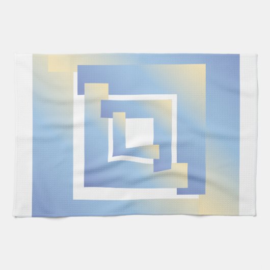 helle Himmelsfarben ni Geschirrtuch (Horizontal)