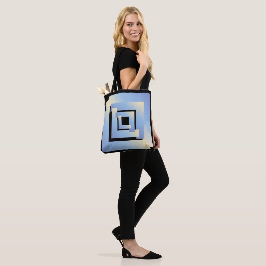 helle Himmelsfarben ni Tasche (Am Model)