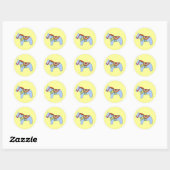 Helle Horse Sticker (Blatt)