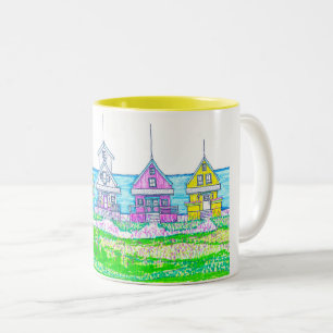 Helle Hütte Gelbe Tasse