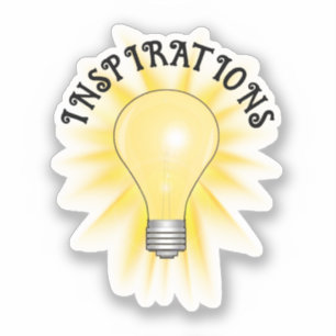 Helle Idee Aufkleber