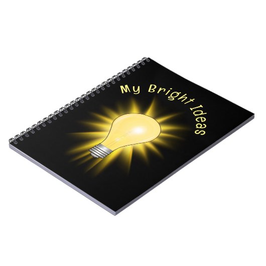 Helle Idee Notizblock (Linke Seite)