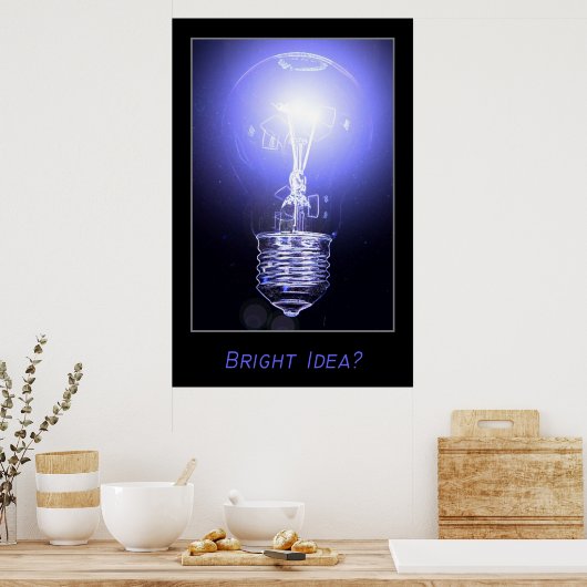Helle Idee? Poster (Küche)