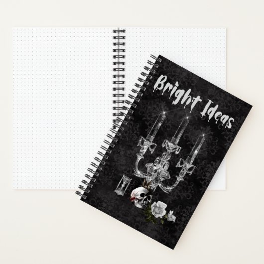 Helle Ideen Gothic Style Notebook Notizblock (Innen)
