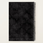 Helle Ideen Gothic Style Notebook Notizblock (Rückseite)